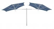 Parasol 1 mt et 4 parasols (4 bras 2m + 4 armatures + 4 toiles) Paraflex Evolution UMBROSA